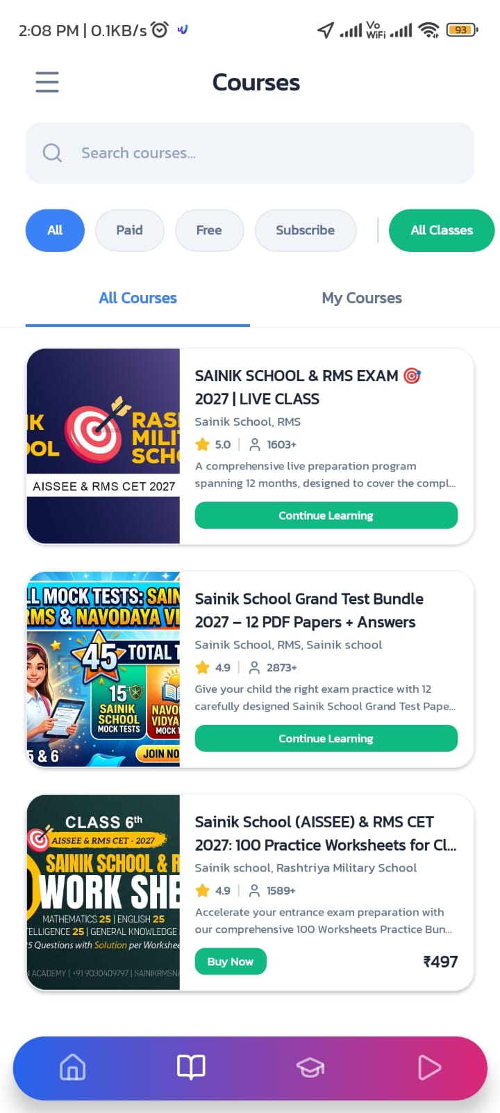 Kranthi Keen Academy Screen 4